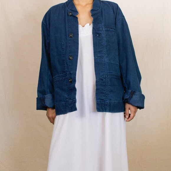 Denim Chore Jacket by Dr Collectors | Size Small-Large - Picture 2 of 8
